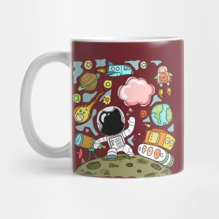 Astronaut Theme Mug